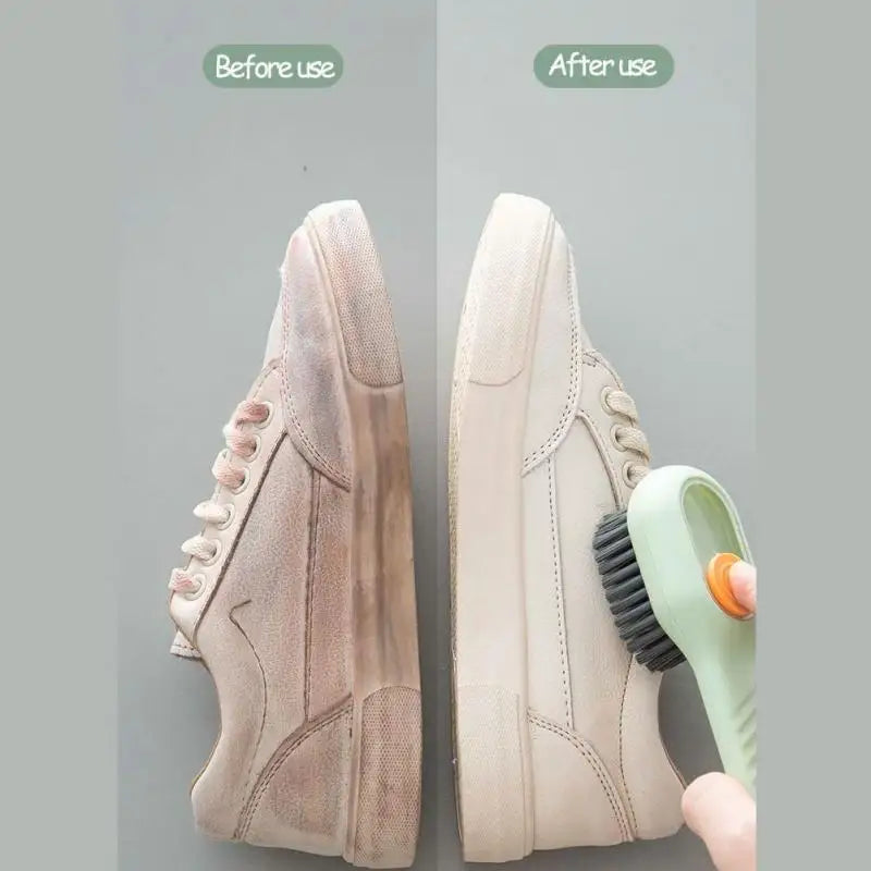 Long Handle Shoe and Clothing Brush