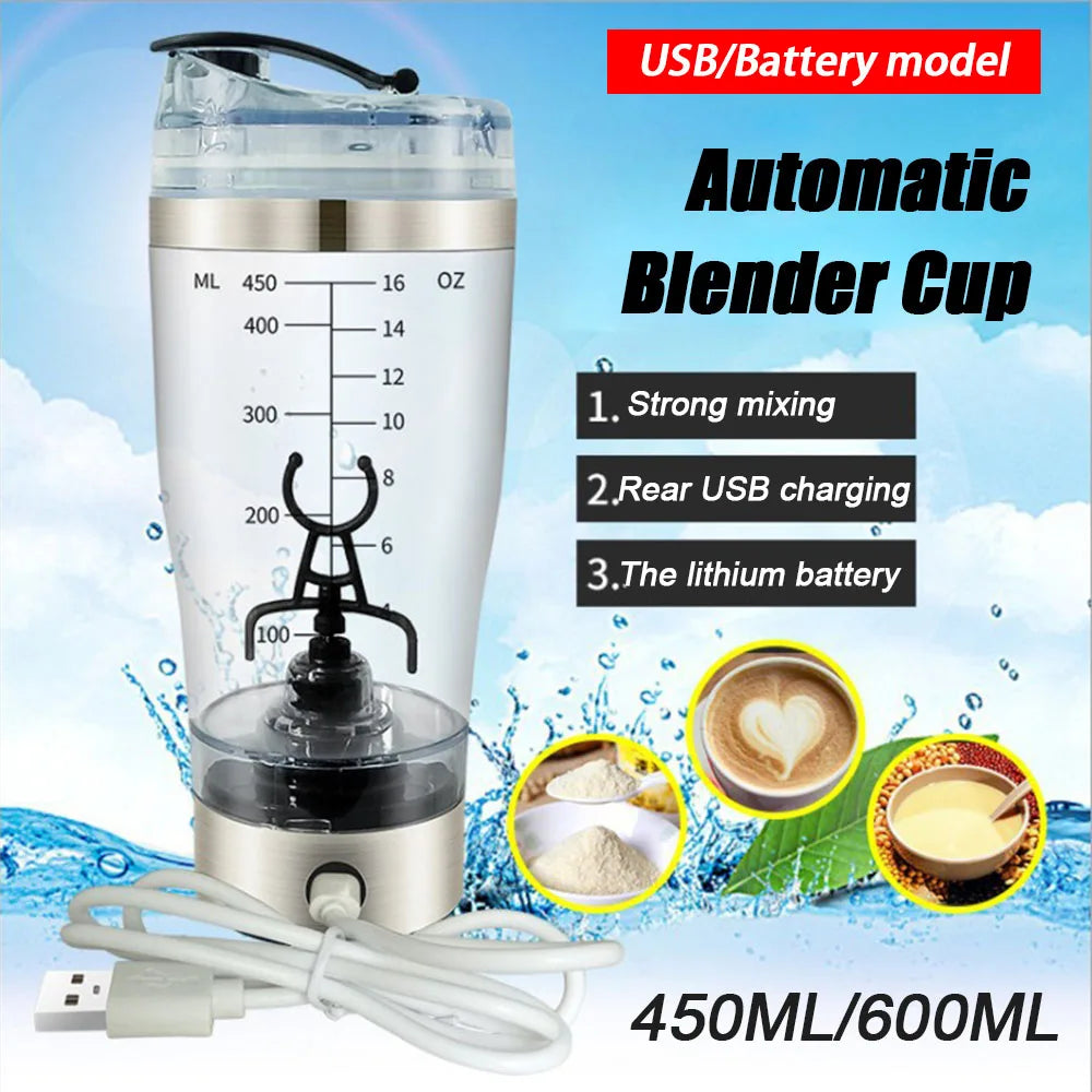 Electric Mixing Cup Portable Protein Powder