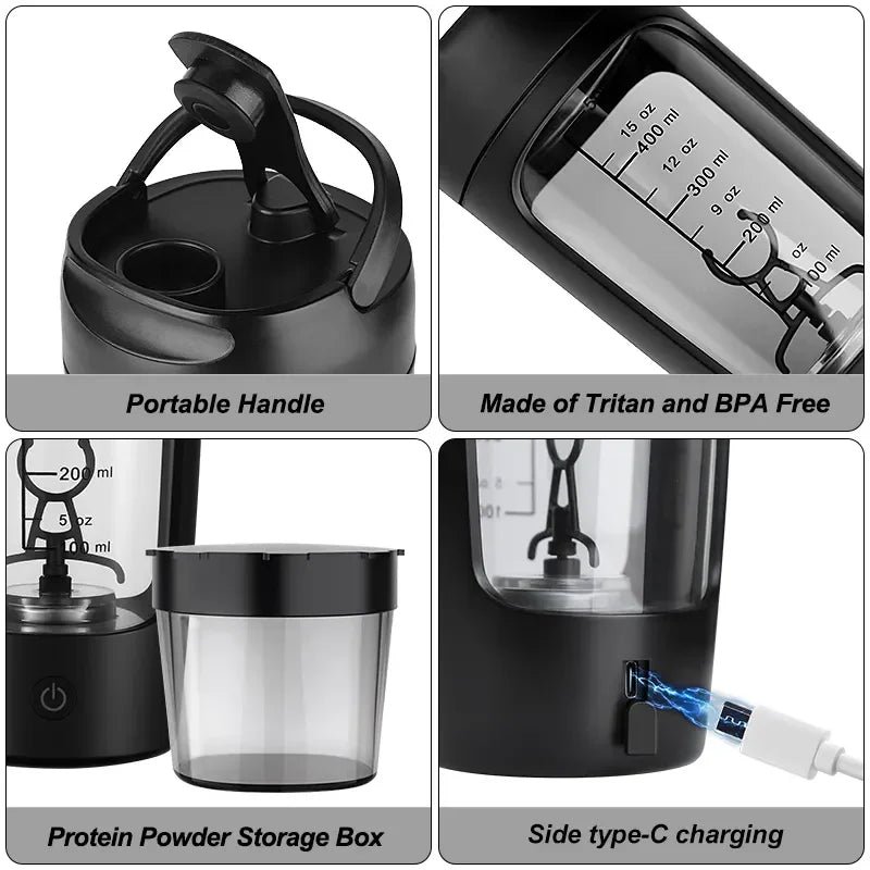 SelfShaker Electric protein mixer