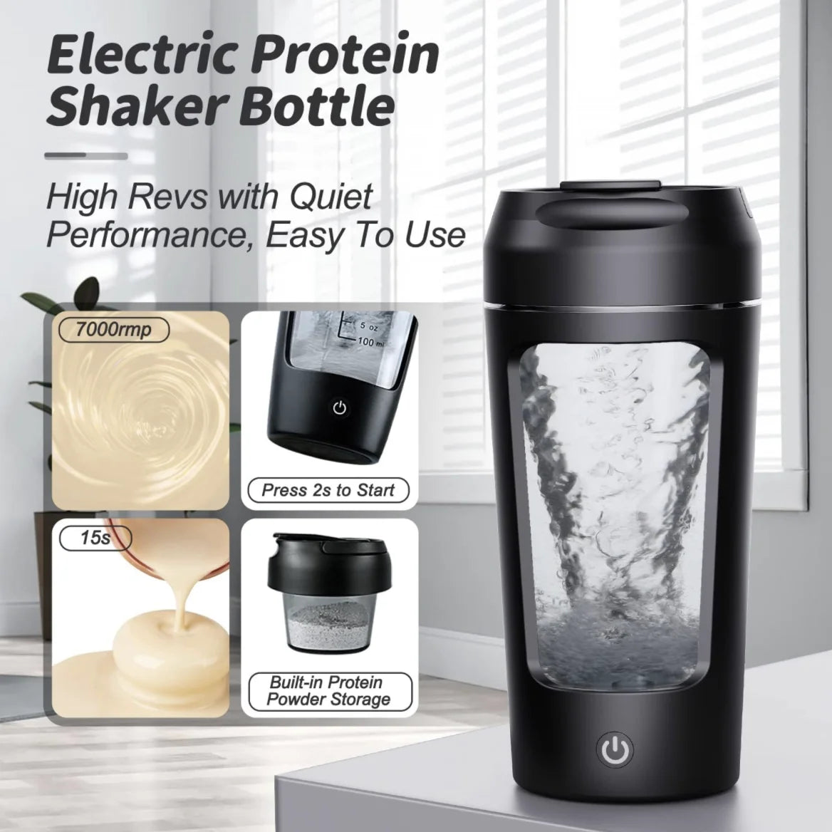 SelfShaker Electric protein mixer