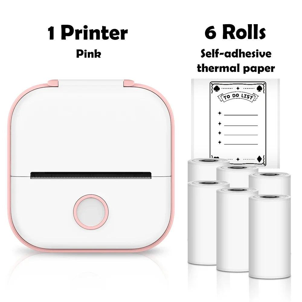 Mini Thermal Sticker Printer