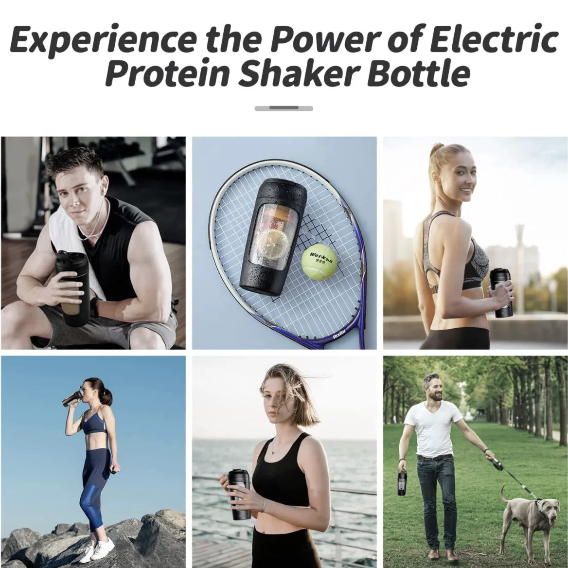 SelfShaker Electric protein mixer