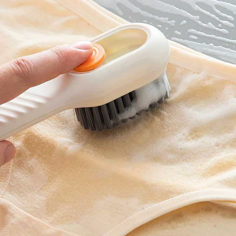 Long Handle Shoe and Clothing Brush