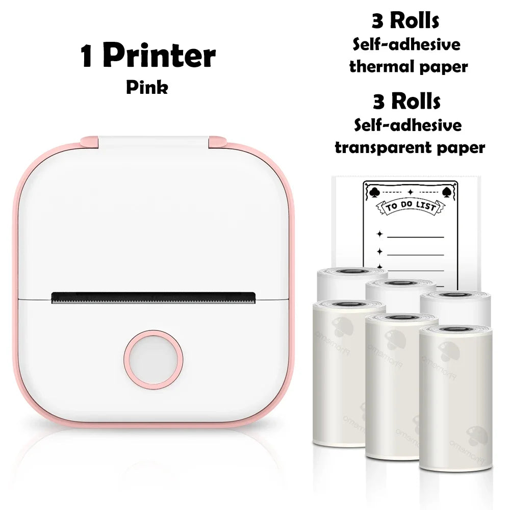 Mini Thermal Sticker Printer