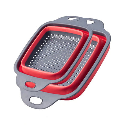 Foldable Silicone Drainer Basket