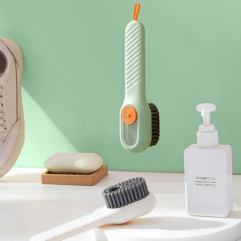 Long Handle Shoe and Clothing Brush