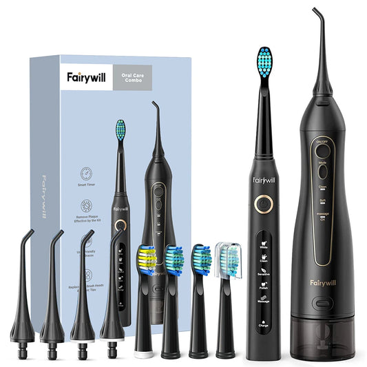 Fairywill 2 In One Electric Toothbrush/Water Flosser
