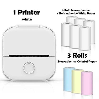 Mini Thermal Sticker Printer