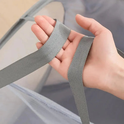 Foldable Mesh Laundry Basket
