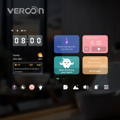 LED Smart Bluetooth Mirror